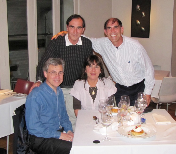 Ivan, Patricia, Claudio, and Bob